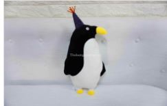 Chim cánh cụt - Thú Bông Hoa Thái - Xưởng Sản Xuất Thú Bông Hoa Thái